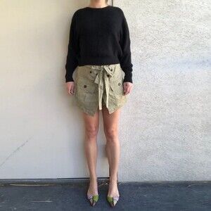 Zara Knitwear Sweater - Black - Size S